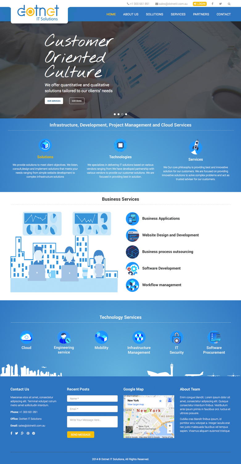 Web Design par cCopilot pour 3MHZ Solutions | Design #11872292