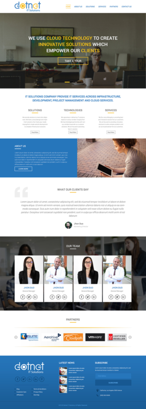 Web Design par eMARK pour 3MHZ Solutions | Design : #11867125