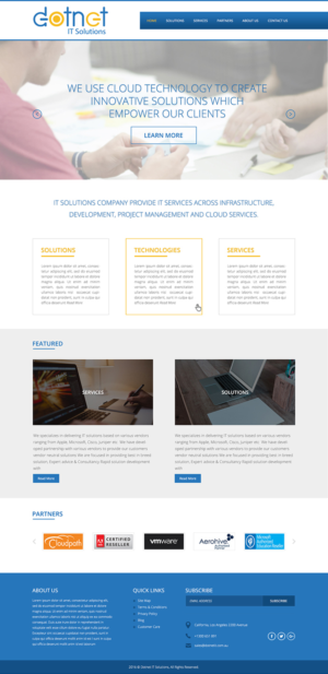 Web Design par eMARK pour 3MHZ Solutions | Design : #11867127
