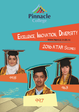 Pinnacle College 2016 ATAR results | Poster-Design von GRAFANNA