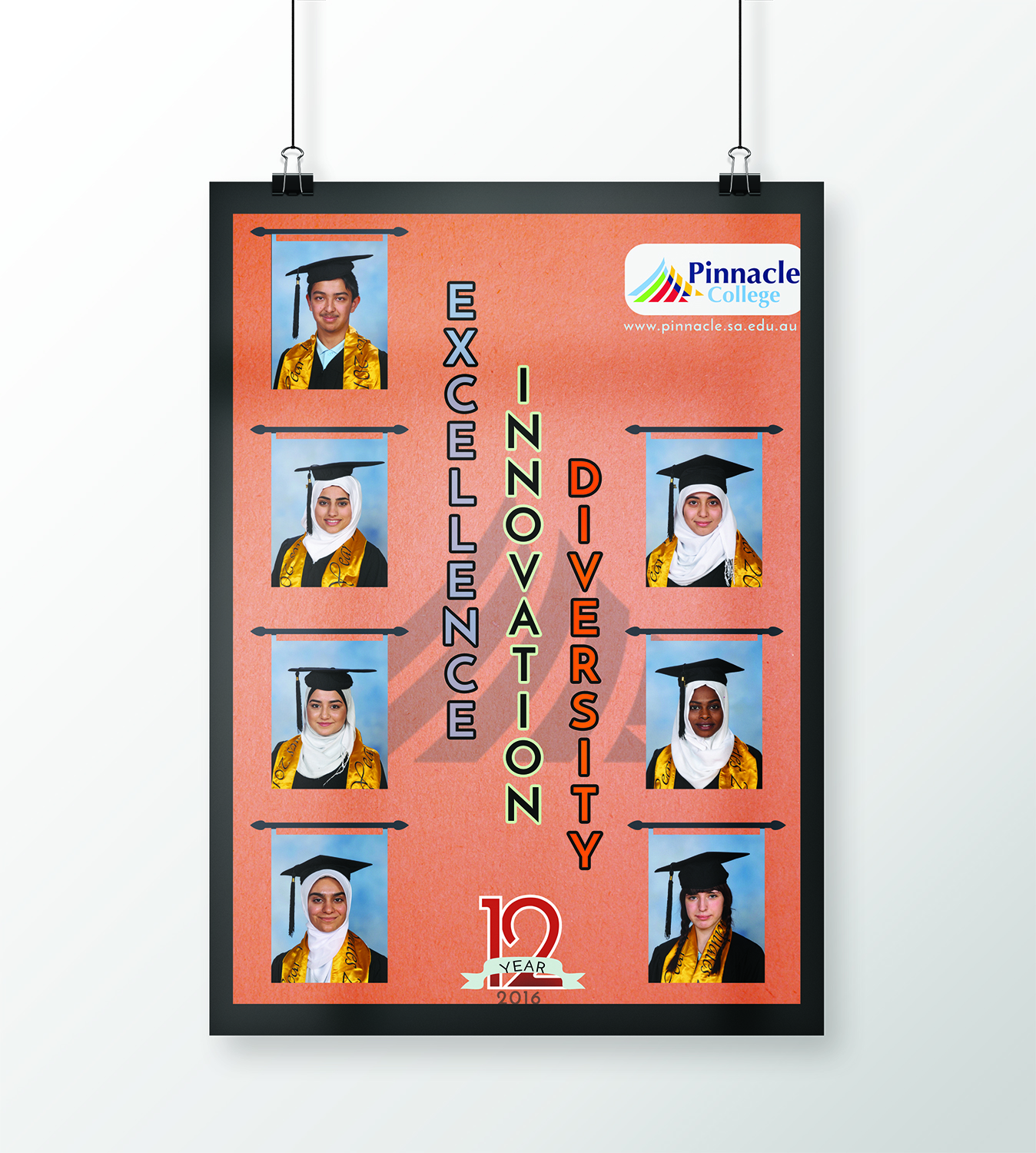 Poster-Design von Drexen für Pinnacle College | Design #12044632