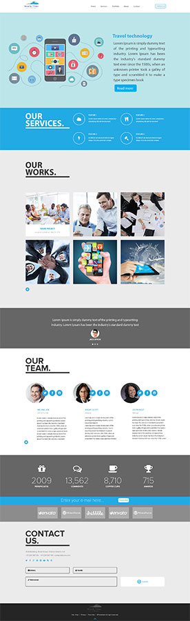 Wordpress Design by web deskers for this project | Design #11907099