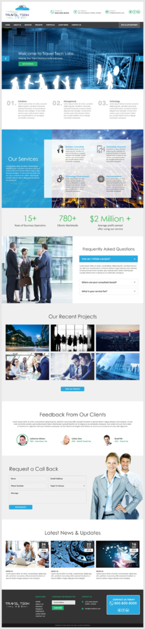 Diseño Wordpress por -Marc- para este proyecto | Diseño: #11903236