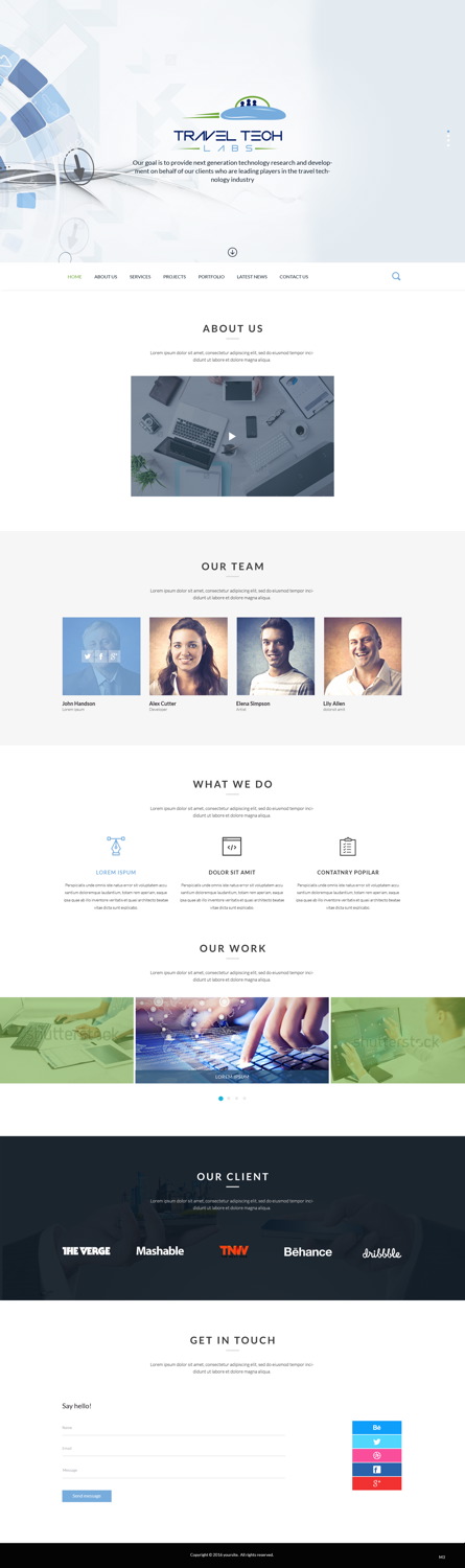 Wordpress Design by pb for this project | Design #11851294
