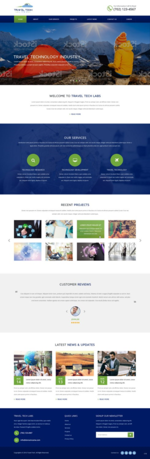 Diseño Wordpress por pb para este proyecto | Diseño: #11862226