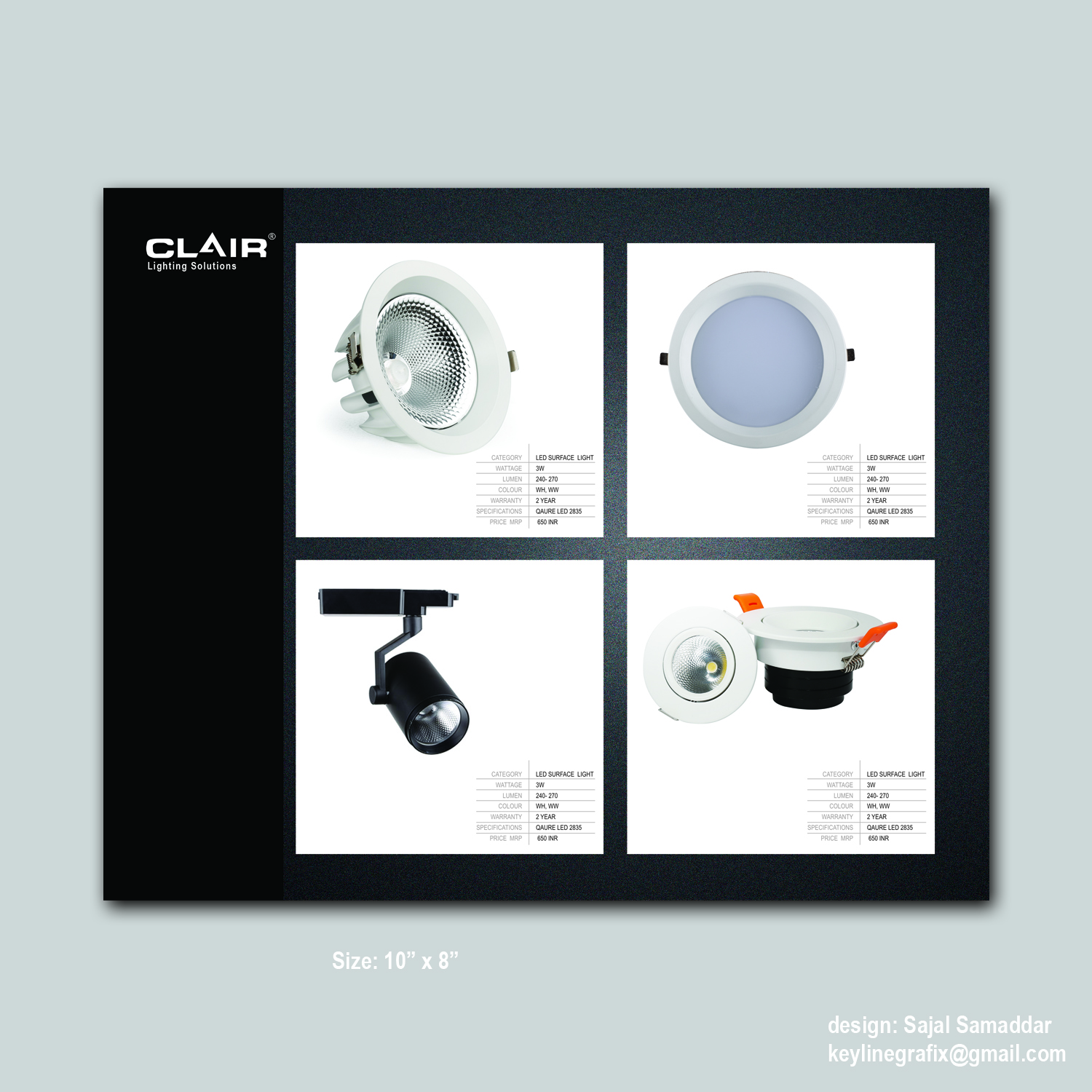 Catalogue Design by Sajal Samaddar for this project | Design #11896661