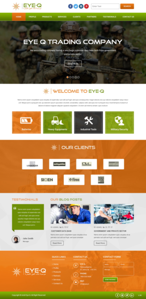 Web Design by pb for this project | Design: #11908916