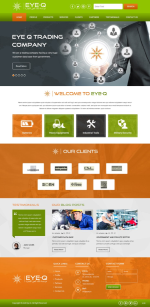 Web Design by pb for this project | Design: #11918462