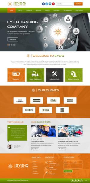 Web Design by pb for this project | Design: #11918463