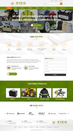 Web Design by Sbss for this project | Design: #11868666