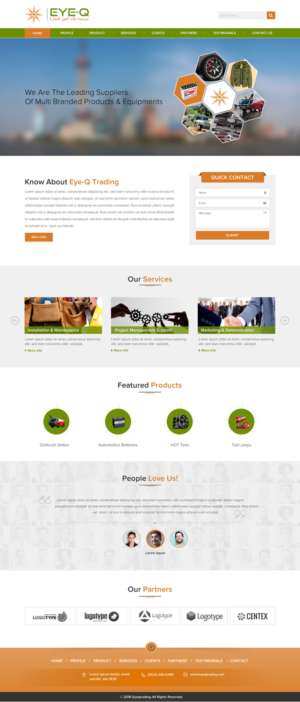 Web Design by Sbss for this project | Design: #11872042