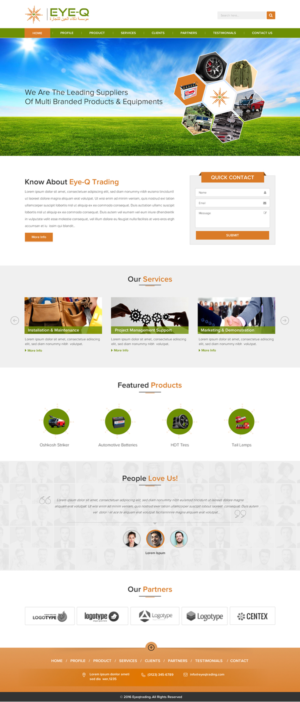 Web Design by Sbss for this project | Design: #11872045
