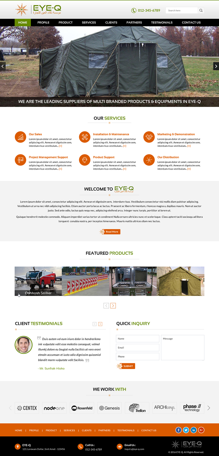 Web Design by Sbss for this project | Design #11872059