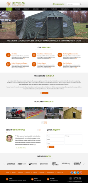 Web Design by Sbss for this project | Design: #11872059