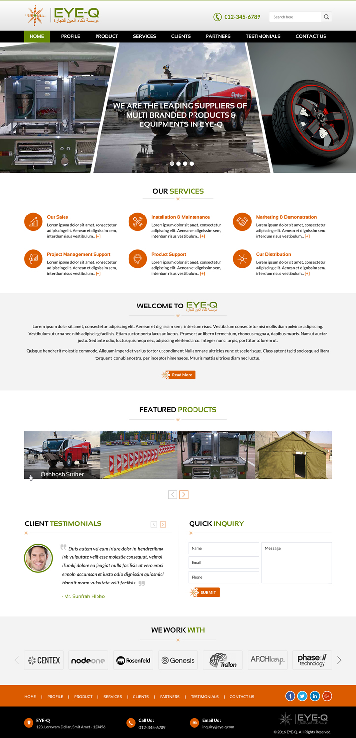 Web Design by Sbss for this project | Design #11872060