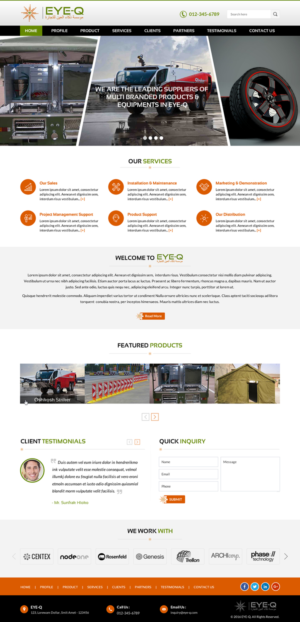 Web Design by Sbss for this project | Design: #11872060