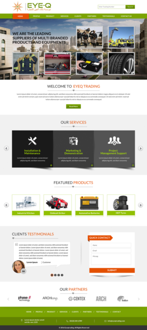 Web Design by Sbss for this project | Design: #11881768