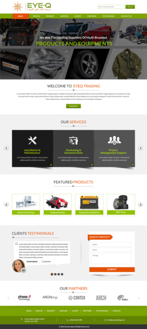 Web Design by Sbss for this project | Design: #11881769