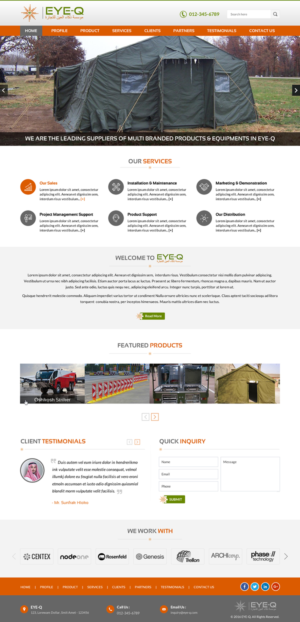 Web Design by Sbss for this project | Design: #11881772