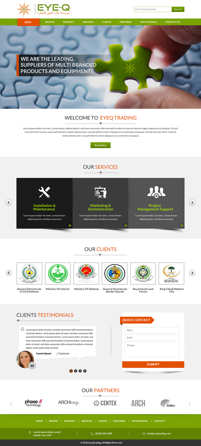 Web Design by Sbss for this project | Design #11915611