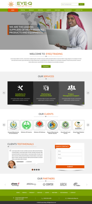 Web Design by Sbss for this project | Design: #11915612