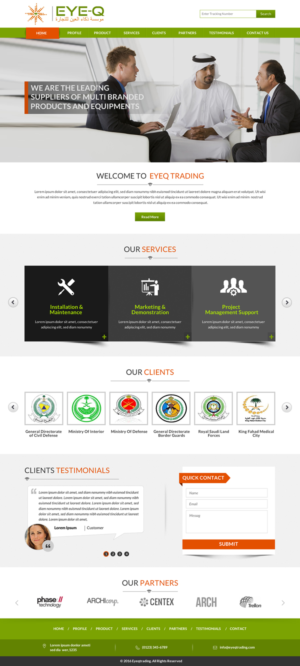 Web Design by Sbss for this project | Design: #11915613
