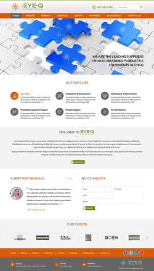 Web Design by Sbss for this project | Design: #11932011