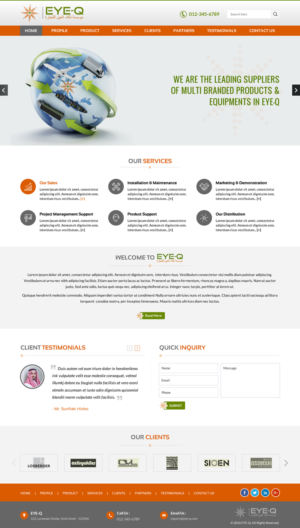 Web Design by Sbss for this project | Design: #11932013