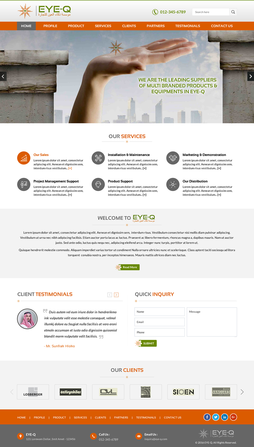 Web Design by Sbss for this project | Design #11932014