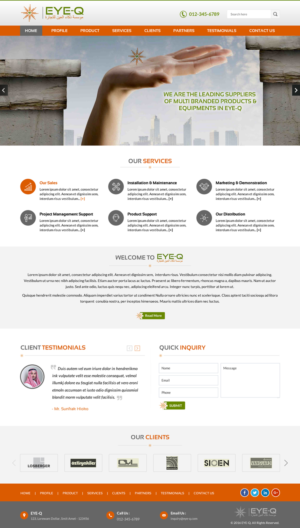 Web Design by Sbss for this project | Design: #11932014