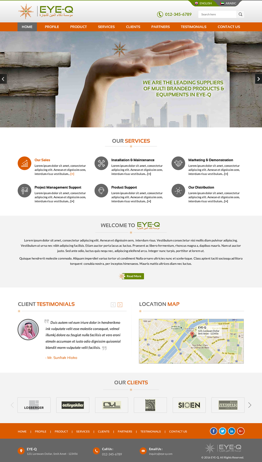 Web Design by Sbss for this project | Design #11978084