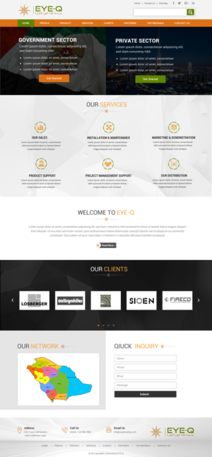 Web Design by Shayona for this project | Design #11923366