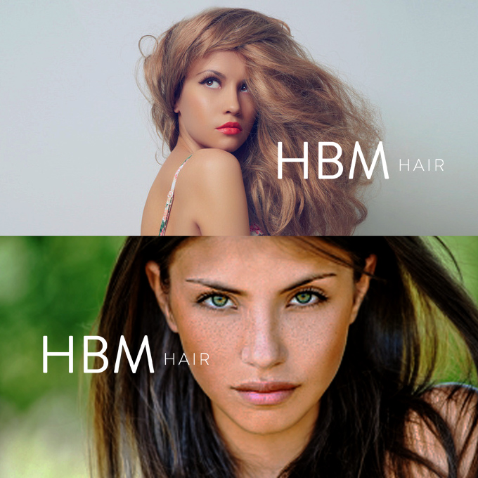 Logo-Design von Cre8ture für HBM Hair | Design #11900260