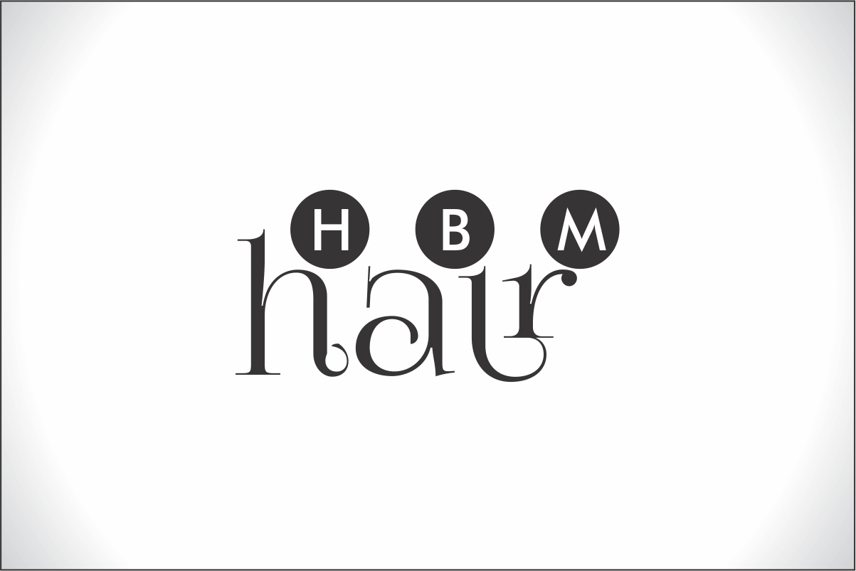 Logo Design by Robert Macwan for HBM Hair | Design #11901126