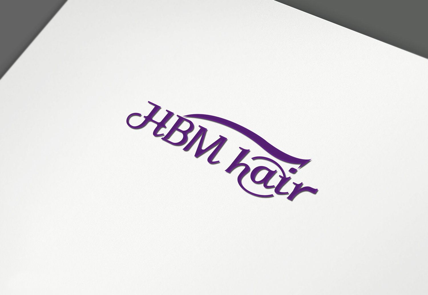 Logo Design by HAS for HBM Hair | Design #11922625