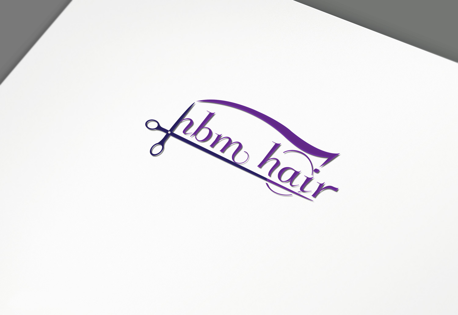 Logo Design by HAS for HBM Hair | Design #11922641