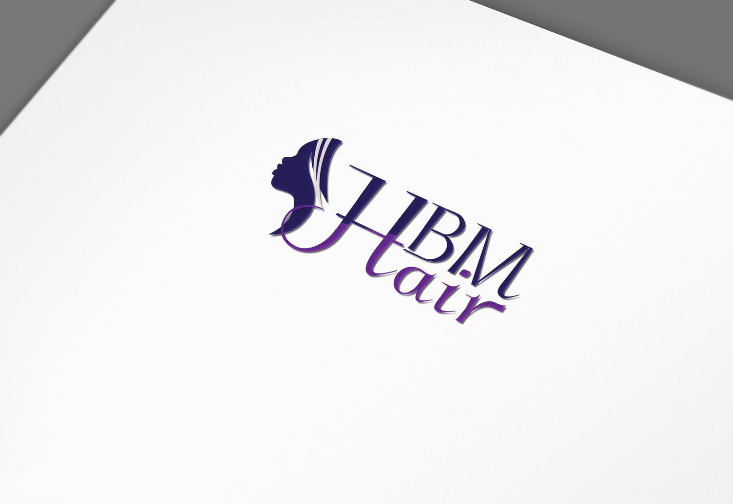 Logo Design by HAS for HBM Hair | Design #11922653