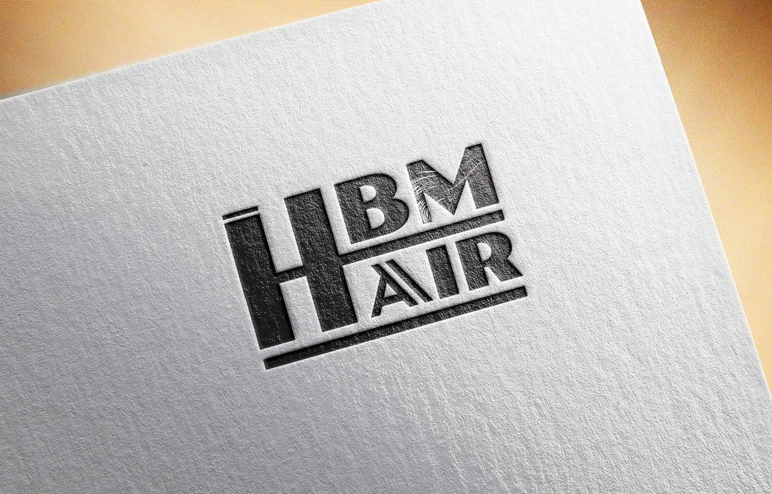 Diseño de Logo por HAS para HBM Hair | Diseño #11928219
