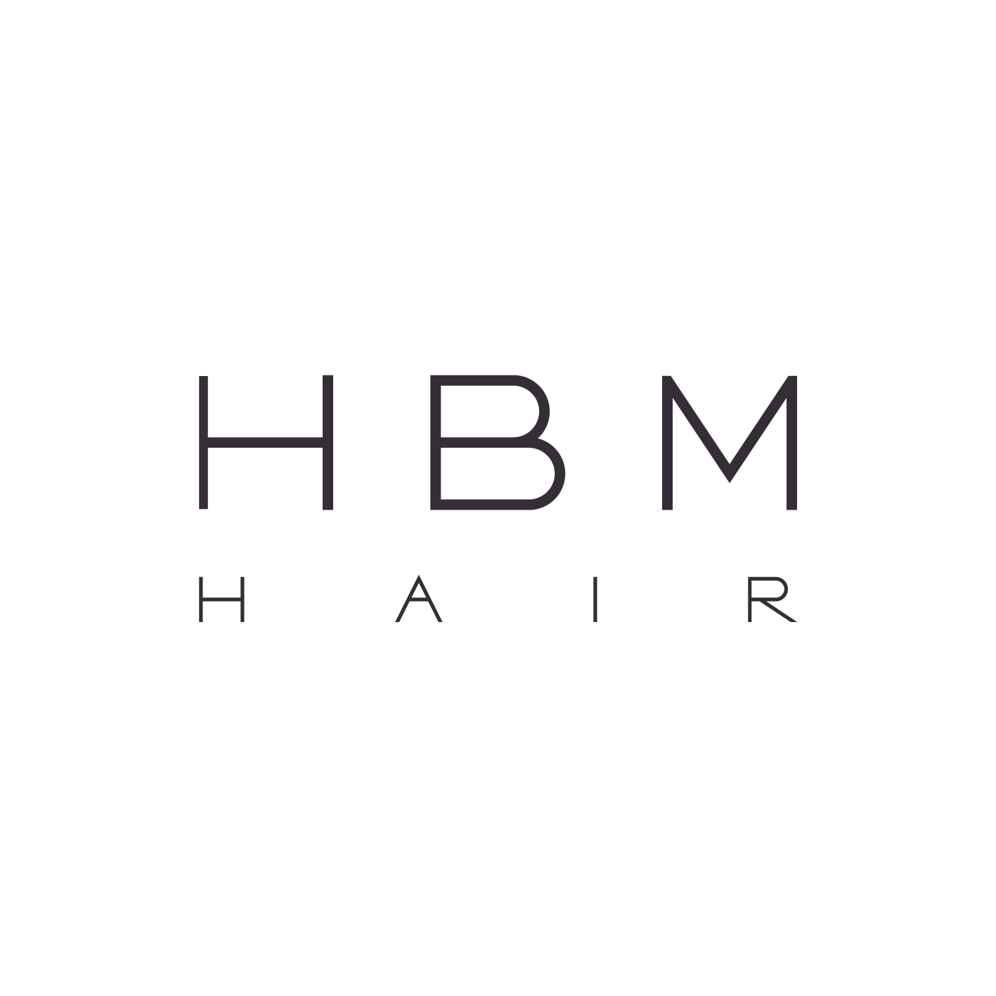 Logo Design by auctobre for HBM Hair | Design #11867450