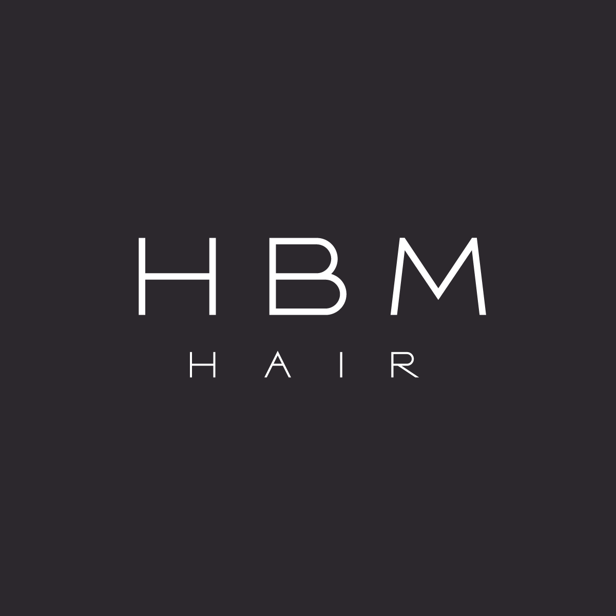 Logo Design by auctobre for HBM Hair | Design #11969545