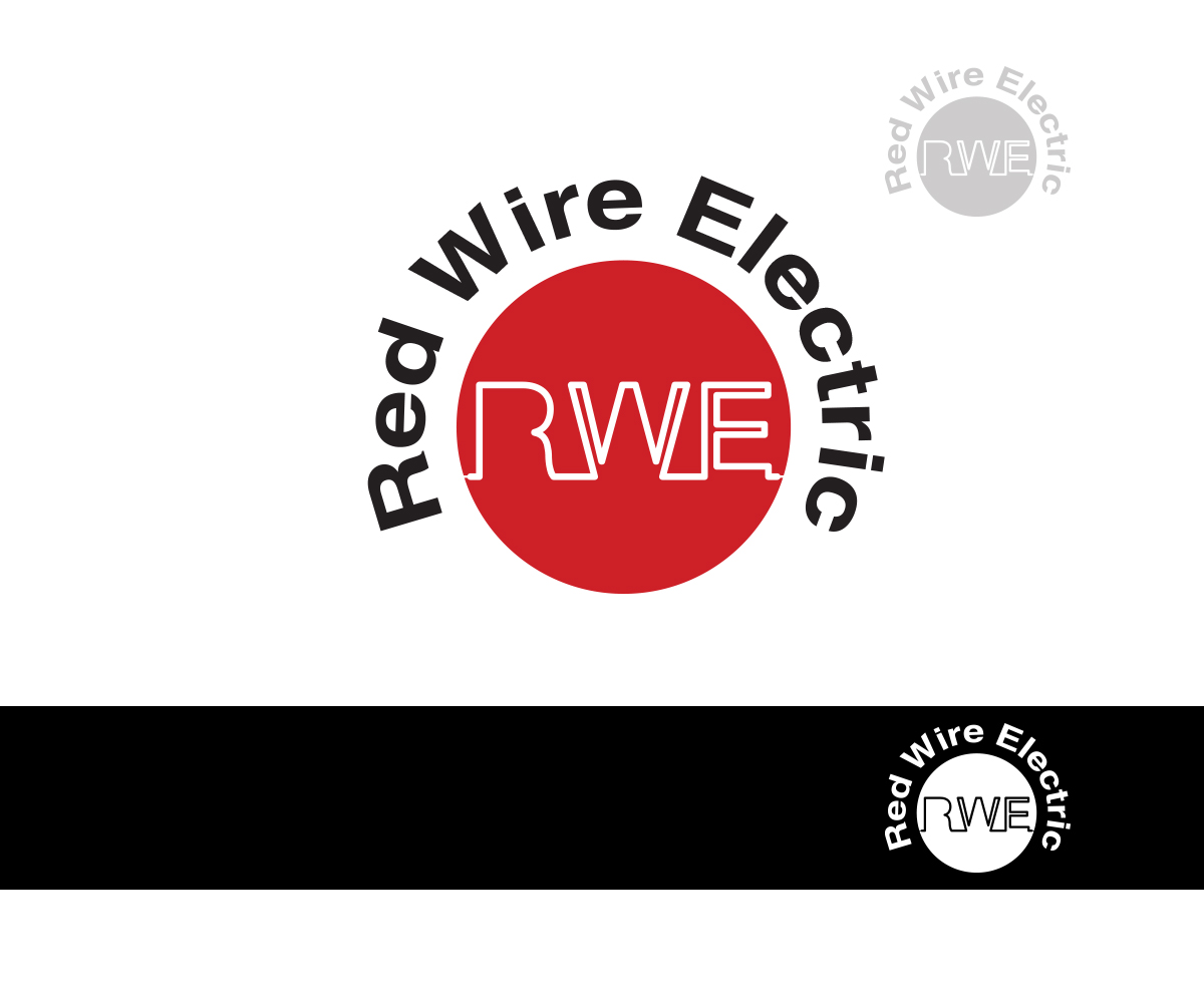 Logo Design by dnkdesign for Red Wire Electric | Design #11882763