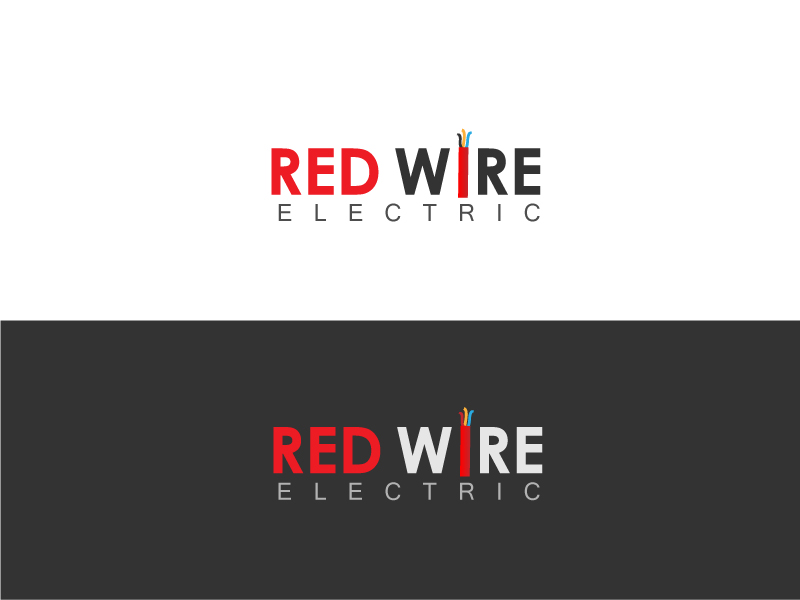 Logo Design by amboge for Red Wire Electric | Design #11855984
