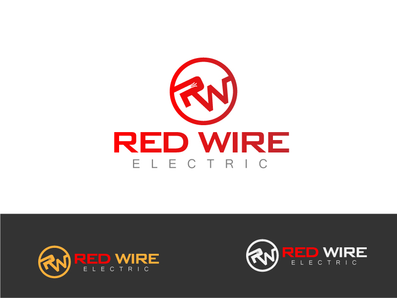 Logo Design by amboge for Red Wire Electric | Design #11855985