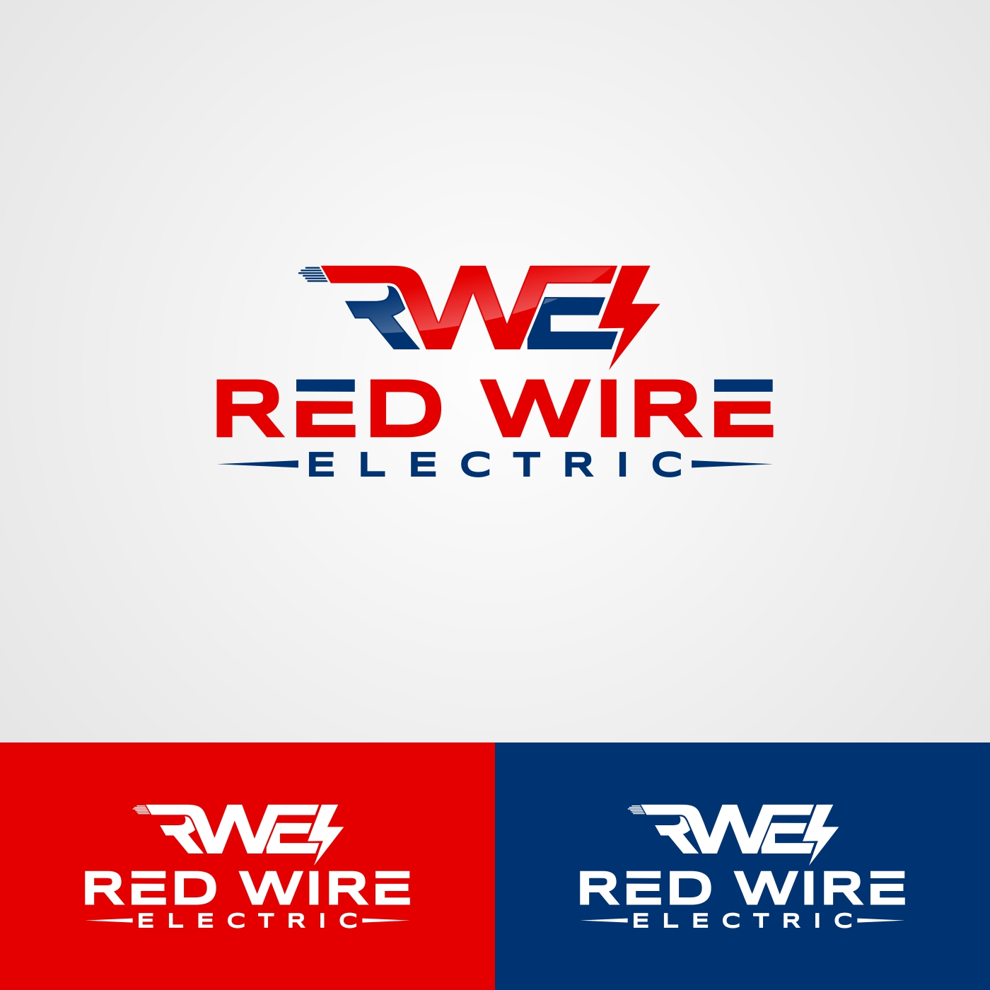 Logo Design by Liyana for Red Wire Electric | Design #11913985