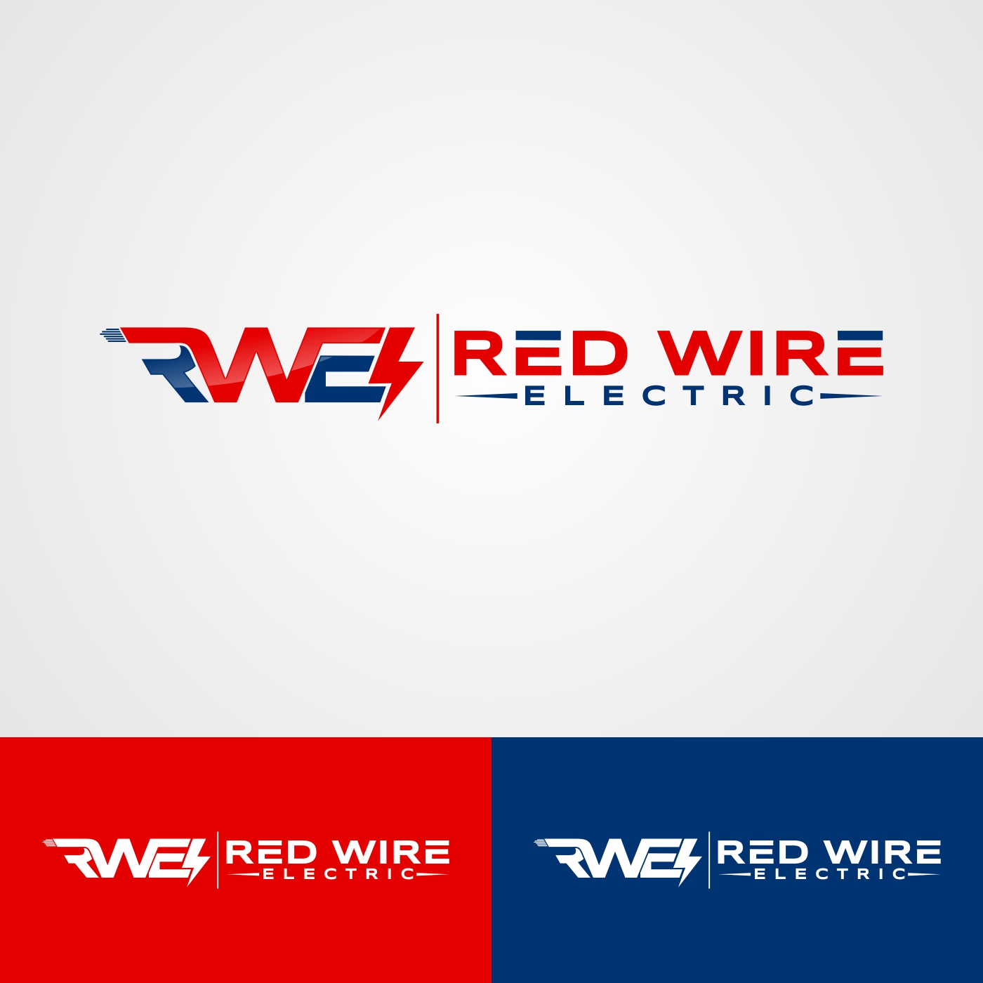 Logo Design by Liyana for Red Wire Electric | Design #11913987