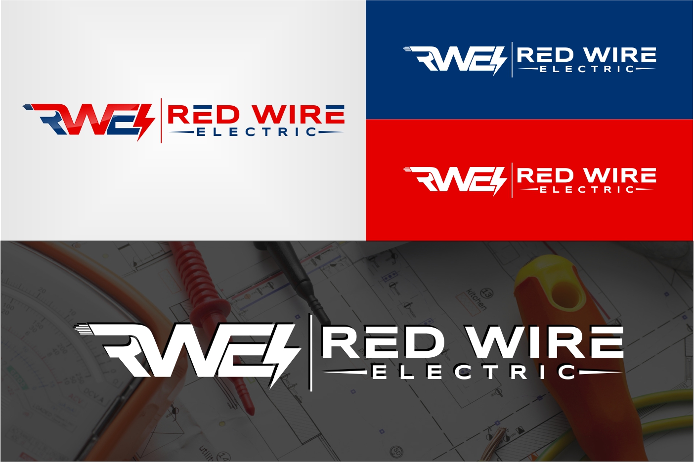Logo Design by Liyana for Red Wire Electric | Design #11914001