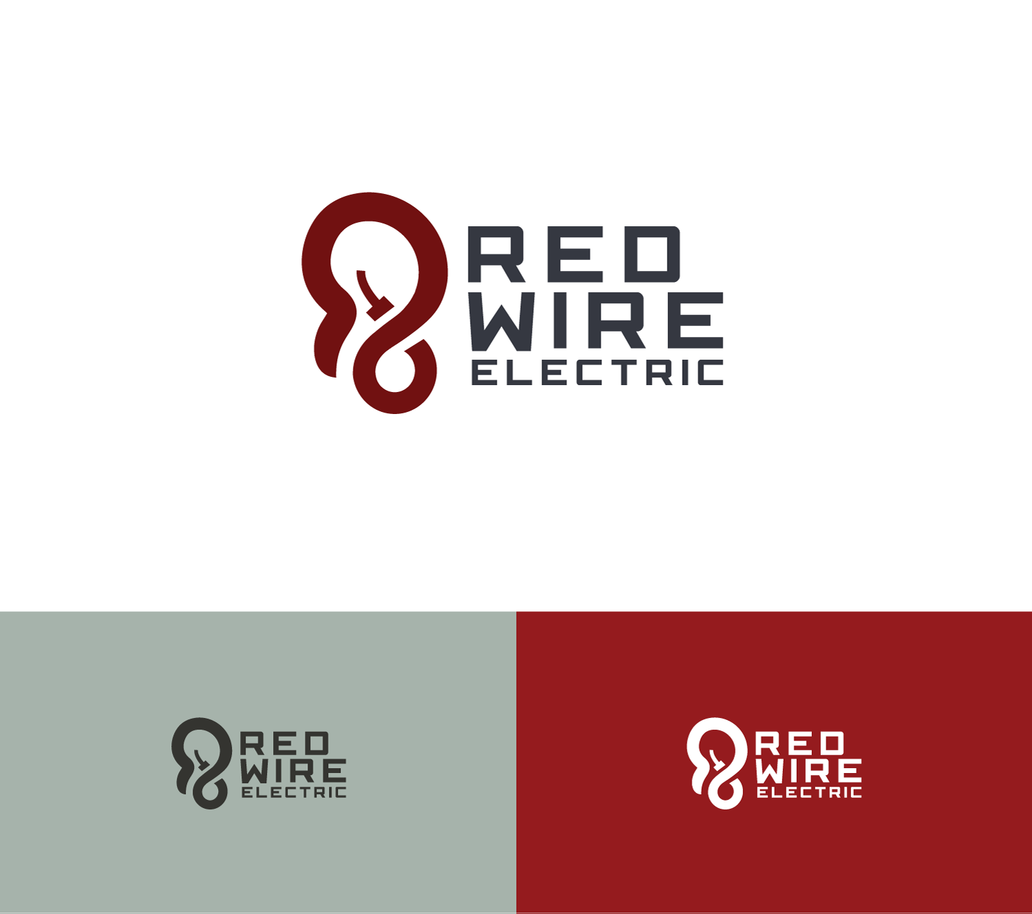 Logo Design by anonrotide for Red Wire Electric | Design #11953837