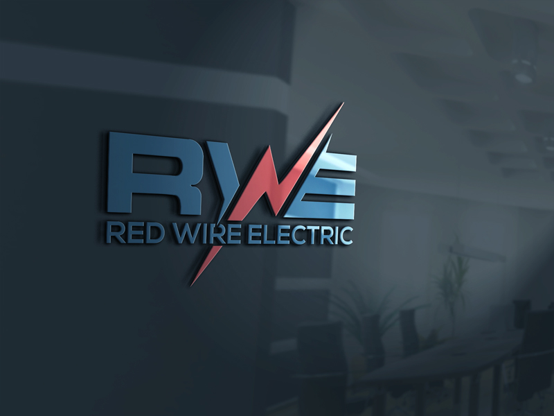 Logo Design by smith00085 for Red Wire Electric | Design #11870829