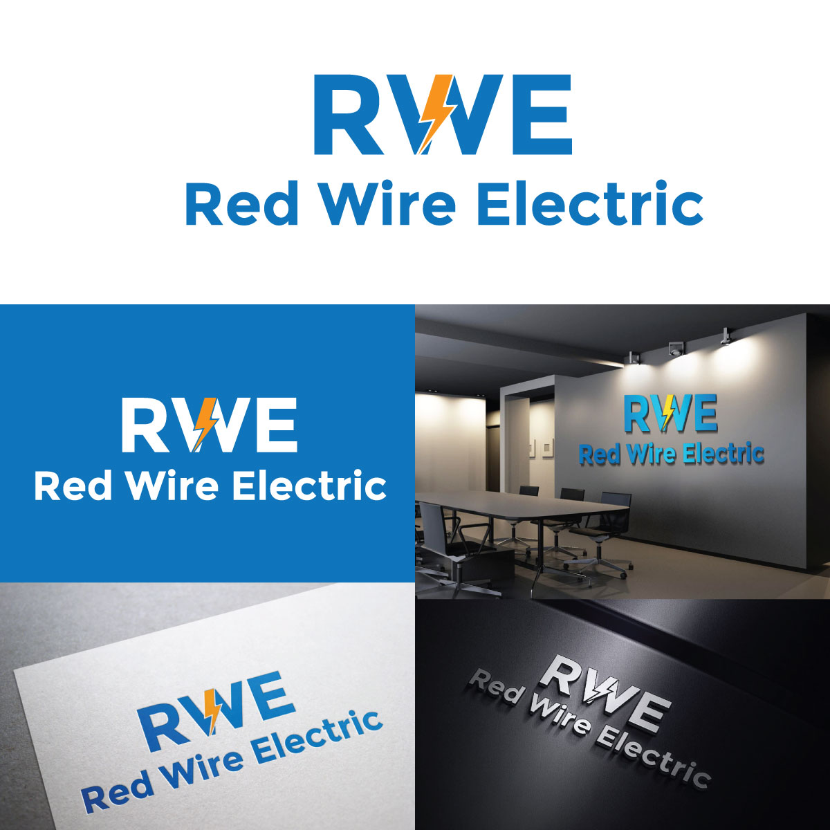Logo Design by designlogo007 for Red Wire Electric | Design #11854972