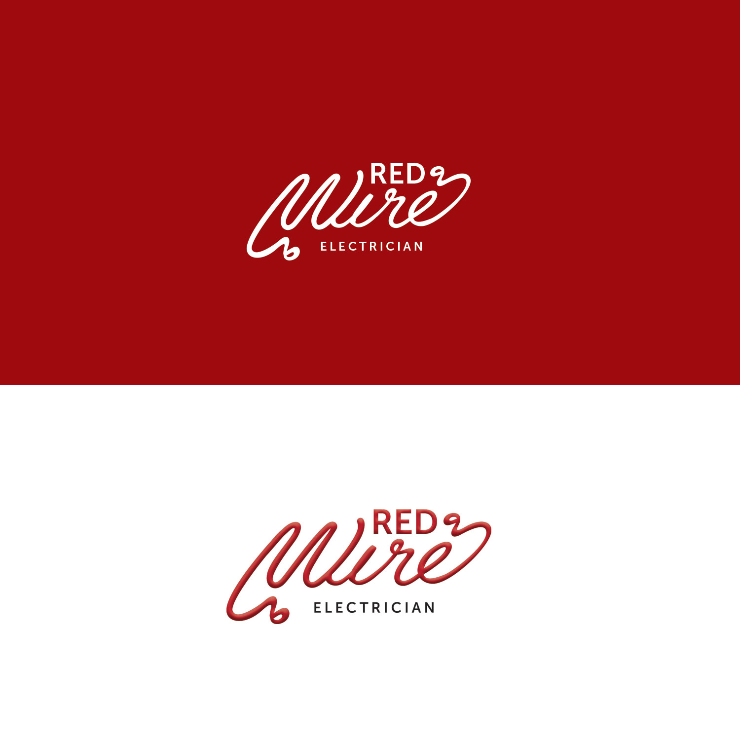 Diseño de Logo por deefrate1 para Red Wire Electric | Diseño #11853741